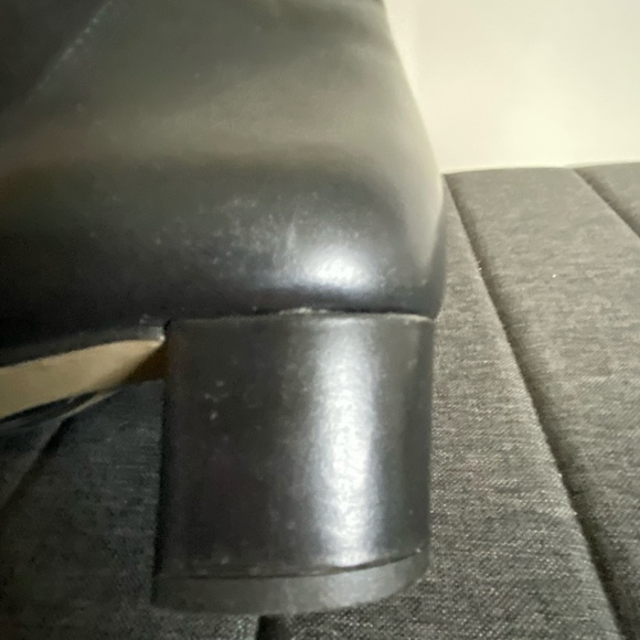 Paul Green Black Leather Chelsea Style Office Casual Ankle Heel Boots-Sz-5 1/2 - Picture 13 of 16